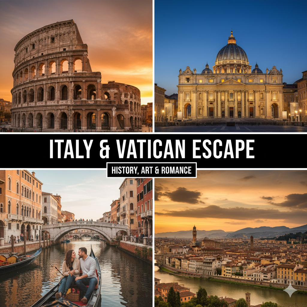 Italy & Vatican Escape